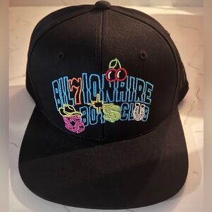 Billionaire Boys Club multi-colored black snapback hat